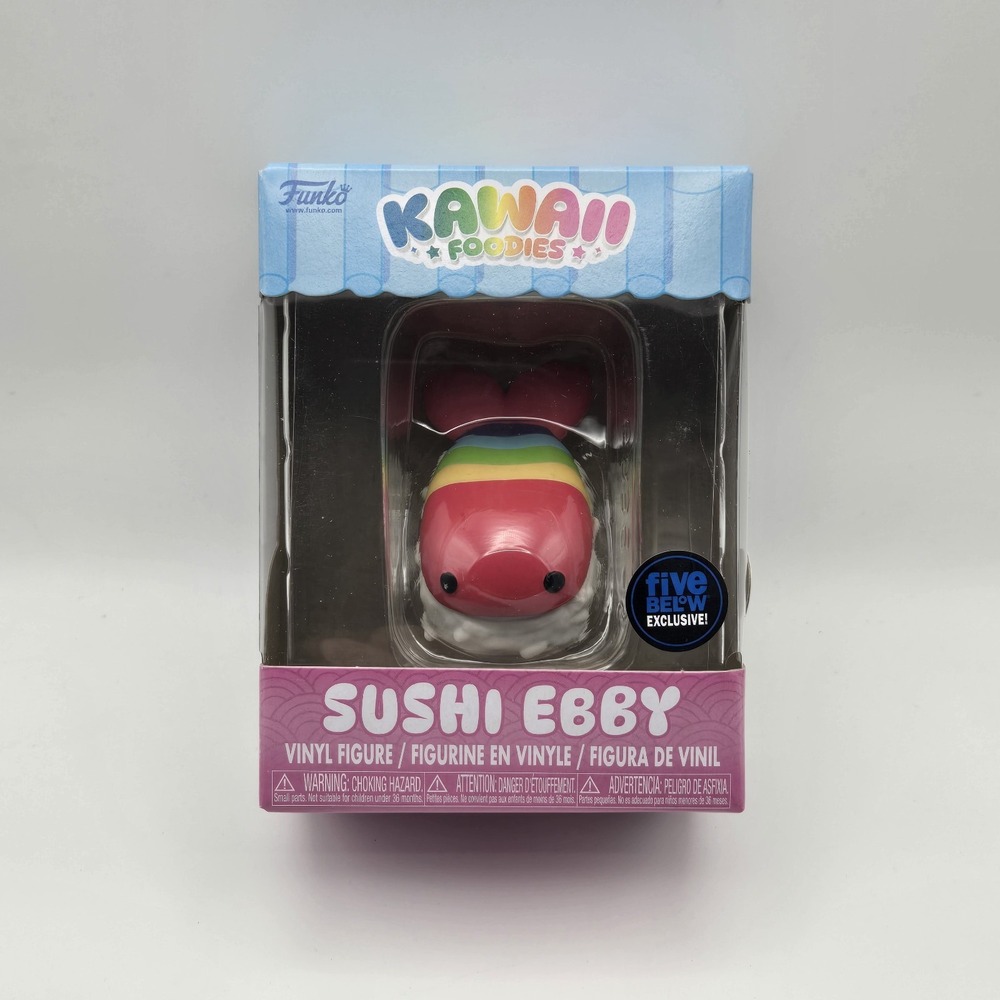 Funko Kawaii Foodies Sushi Ebby Paka Paka Five Below Exclusive Vinyl Figure NEW